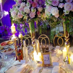 Gold Frame Table Numbers