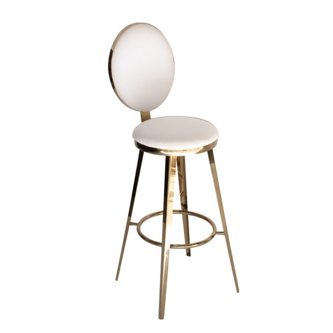 Gold Rim Bar Stools Harbourside Decorators